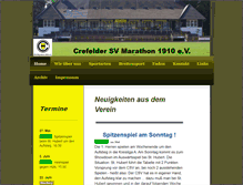 Tablet Screenshot of csv-marathon.de